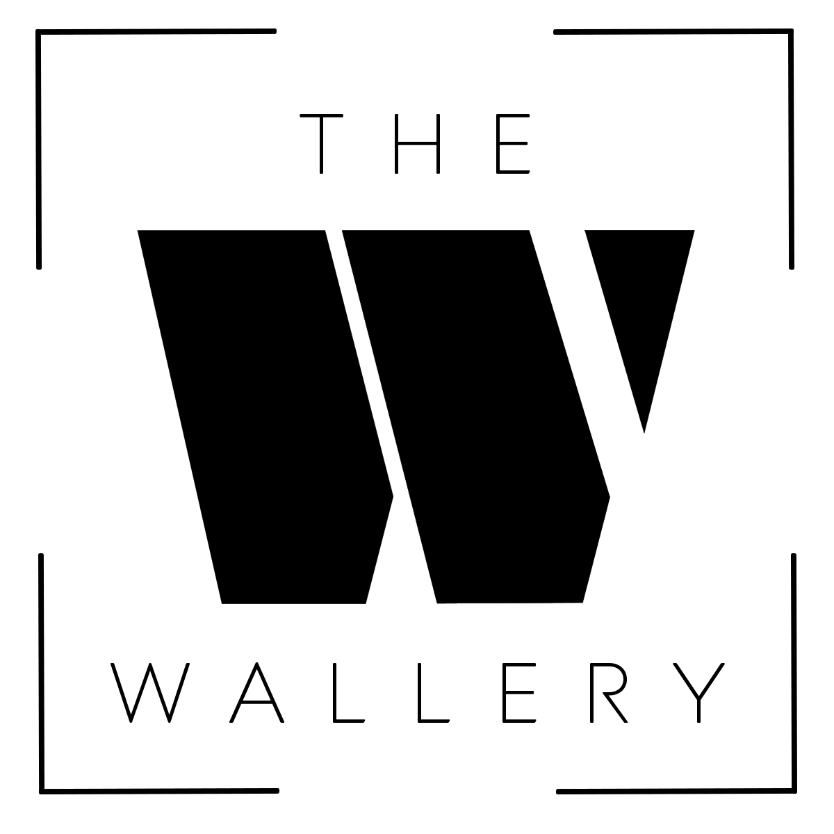 The Wallery Logo in Black